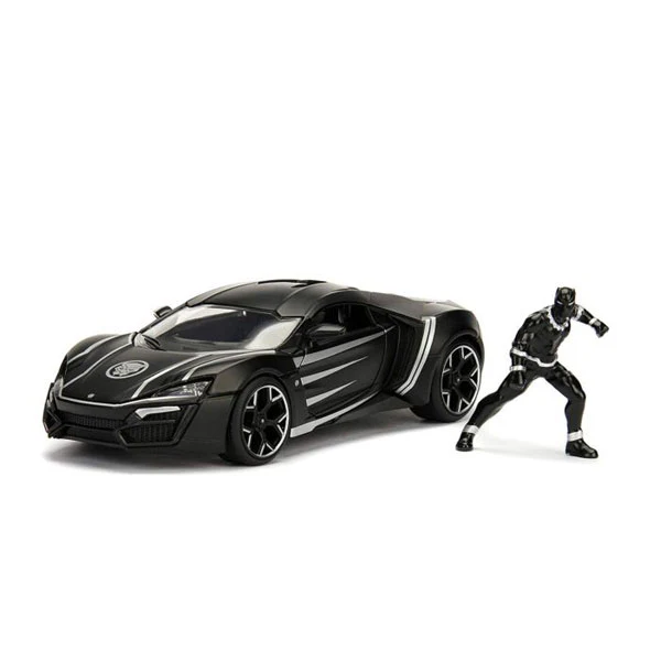 Black Panther - Lykan Hypersport 1:24 Scale Hollywood Rides Diecast Vehicle - Image 4