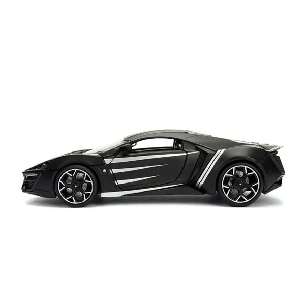 Black Panther - Lykan Hypersport 1:24 Scale Hollywood Rides Diecast Vehicle - Image 5