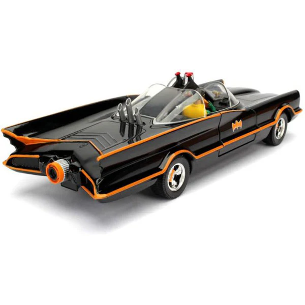 Batman (1966) - Batmobile 1:24 with Batman & Robin - Image 4