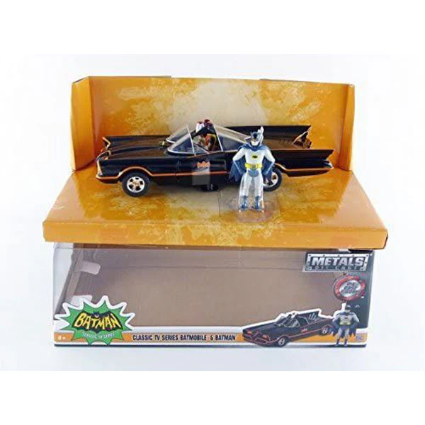 Batman (1966) - Batmobile 1:24 with Batman & Robin - Image 7