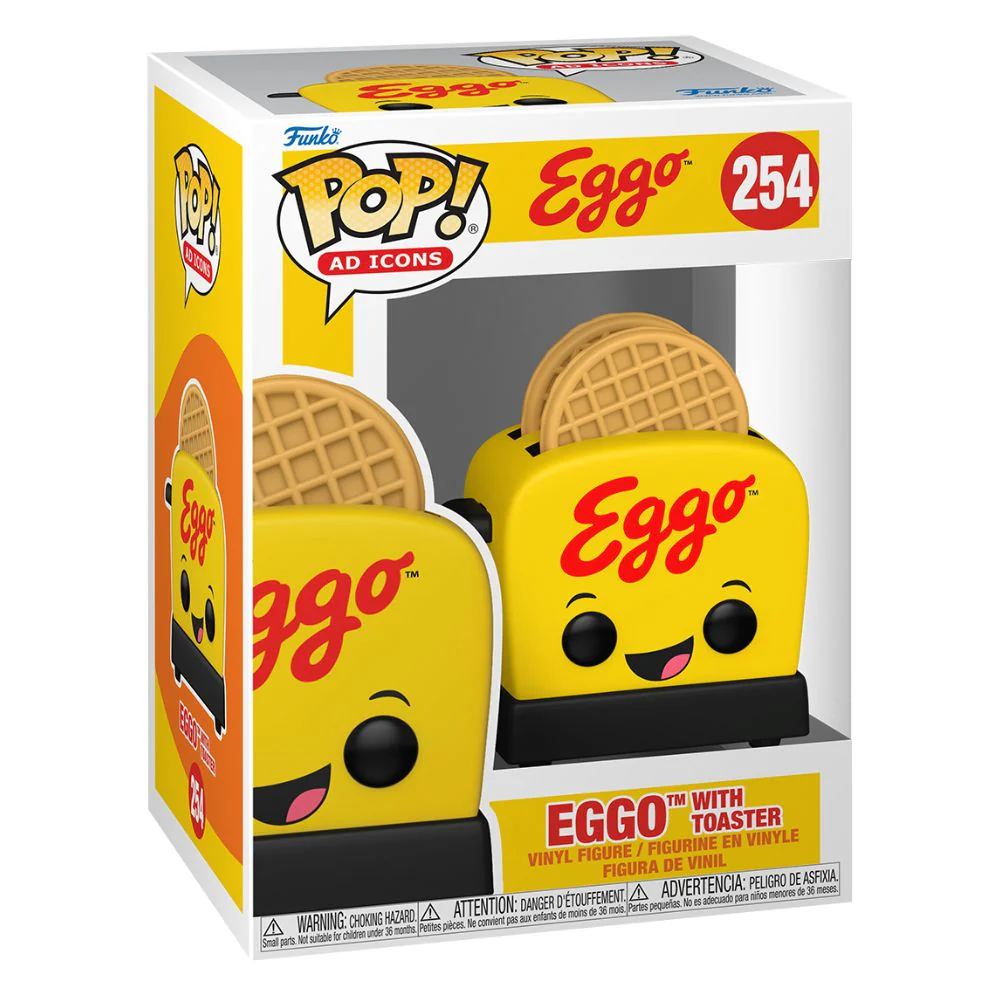 Ad Icons: Kelloggs - Eggo with Toaster Pop! Vinyl - Image 2