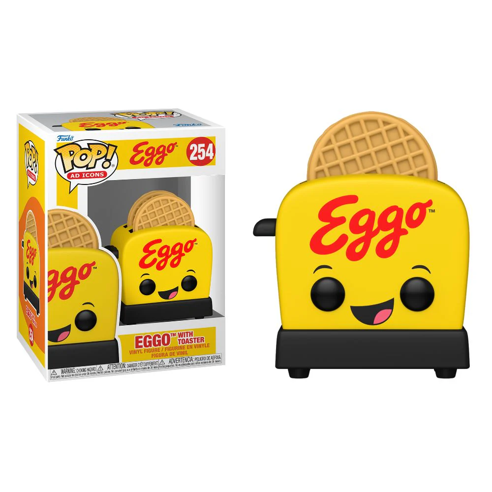 Ad Icons: Kelloggs - Eggo with Toaster Pop! Vinyl - Image 3