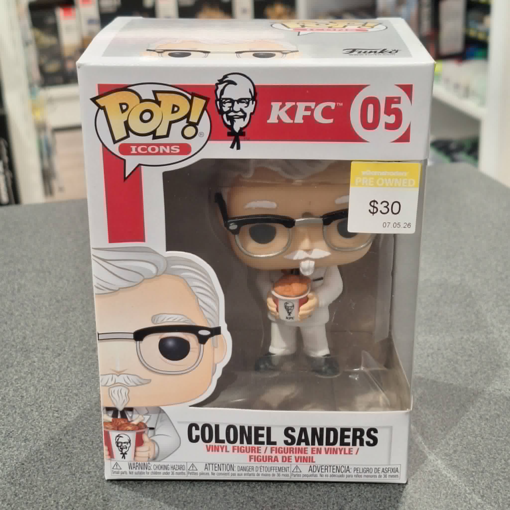 AD Icons - KFC Colonel Sanders Pop! Vinyl