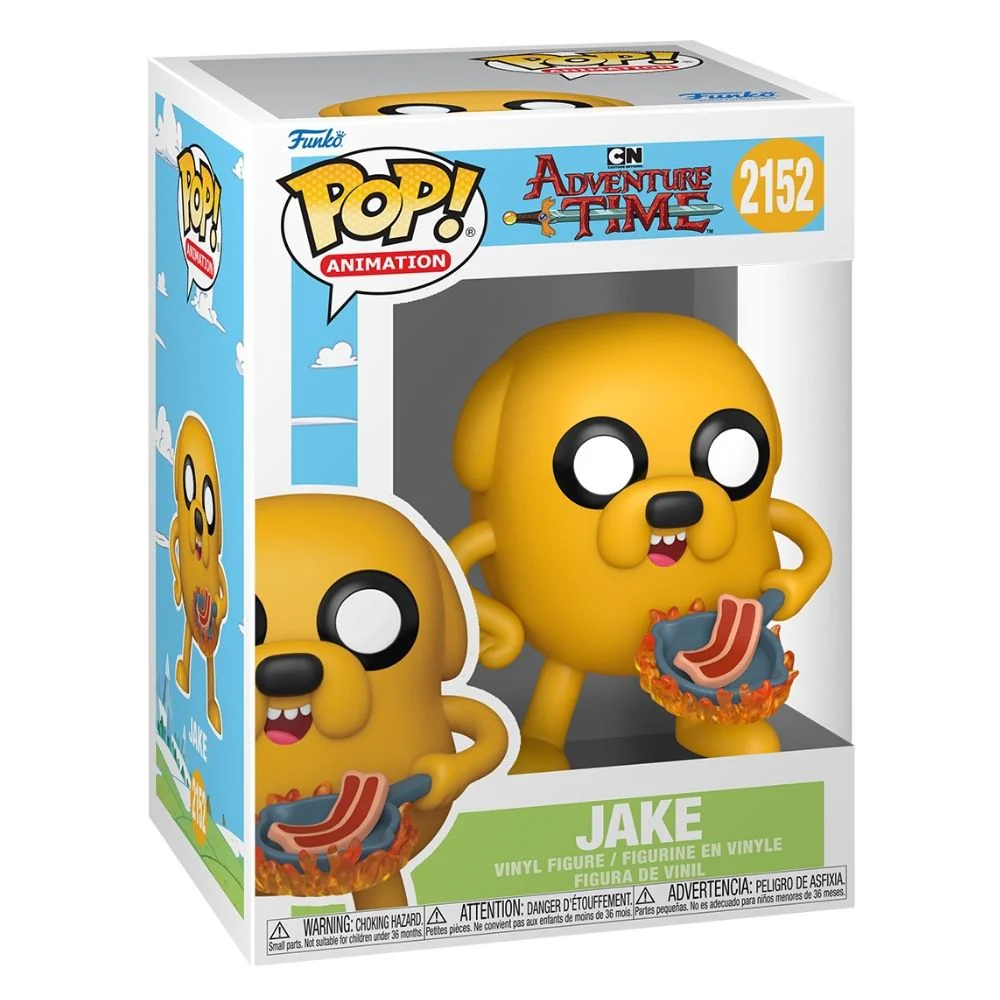 Adventure Time - Jake with Frying Pan Pop! Vinyl - Image 2