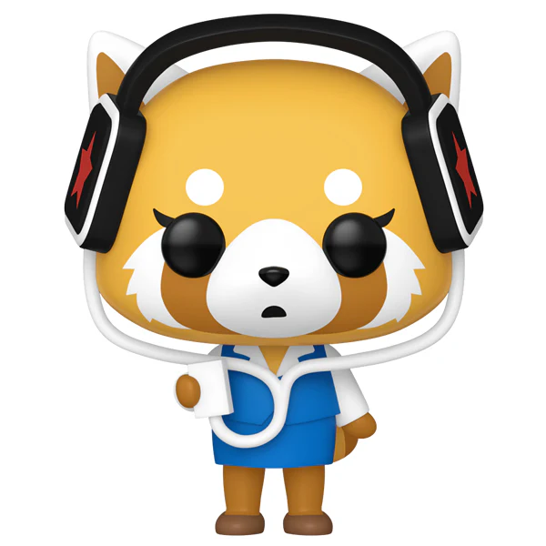Aggretsuko - Aggretsuko with Headphones Pop! Vinyl