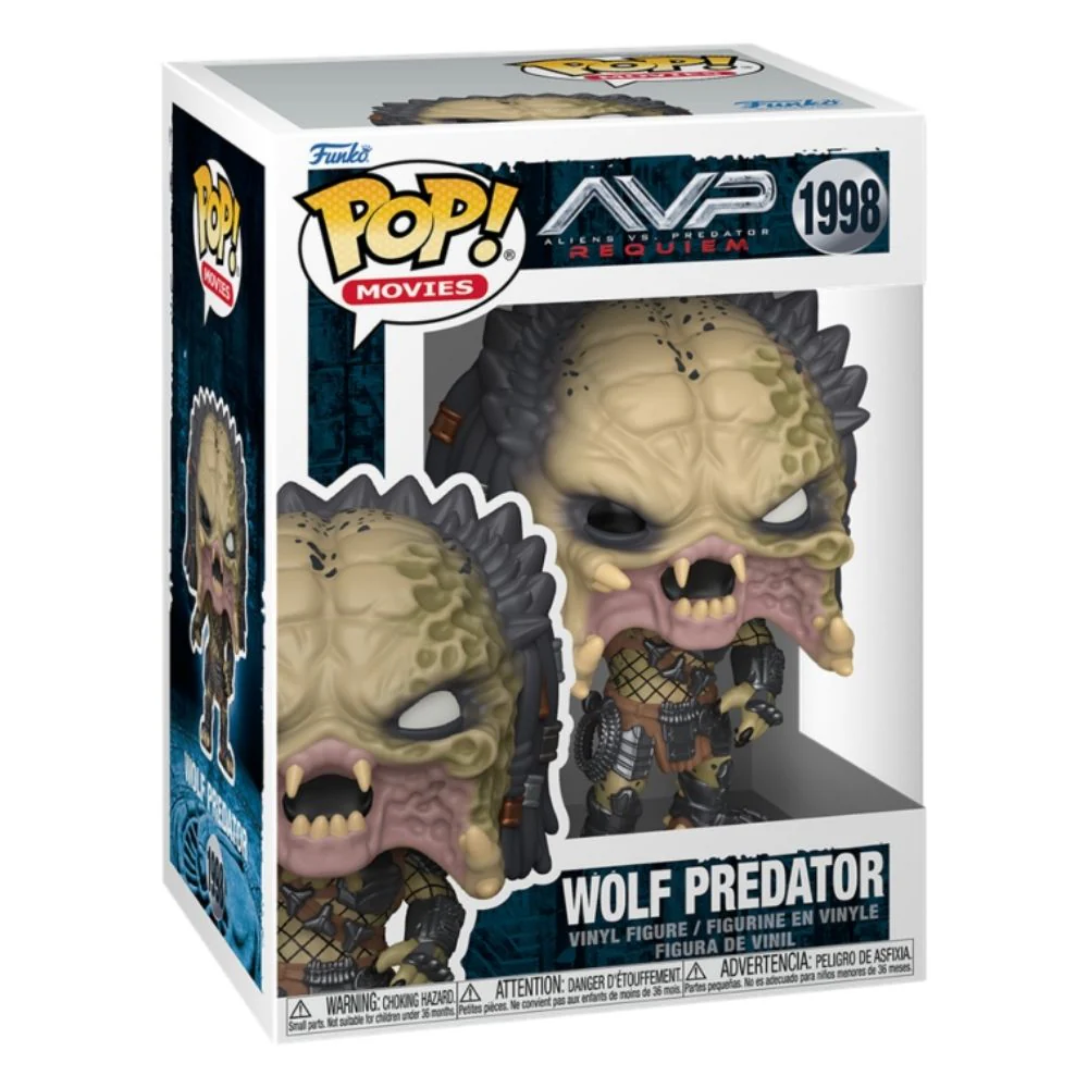 Alien vs Predator: Requiem - Wolf Predator Pop! Vinyl - Image 2