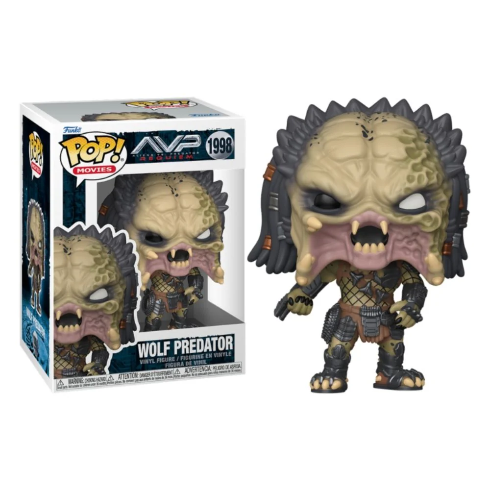 Alien vs Predator: Requiem - Wolf Predator Pop! Vinyl - Image 3