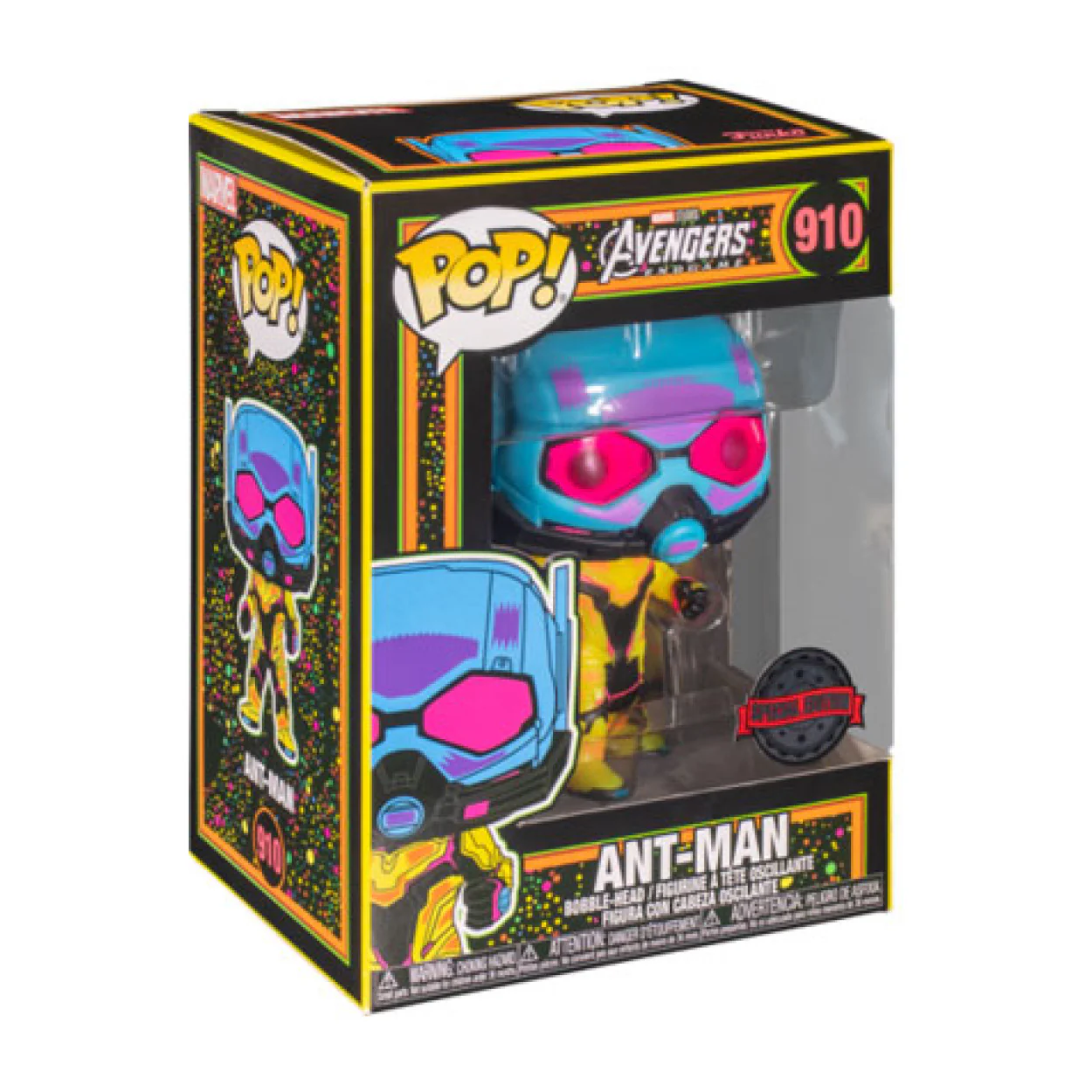 Avengers 4: Endgame - Ant-Man Blacklight US Exclusive Pop! Vinyl - Image 2