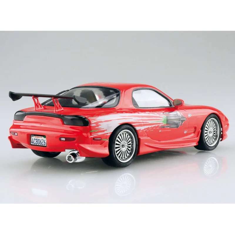 Aoshima 1/24 Fast & Furious FD3S RX-7 Model Kit - Image 3