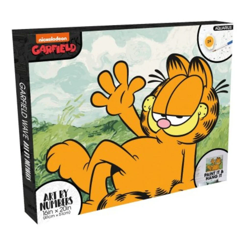 Aquarius - Garfield Art By Numbers (Store Pickup Only)