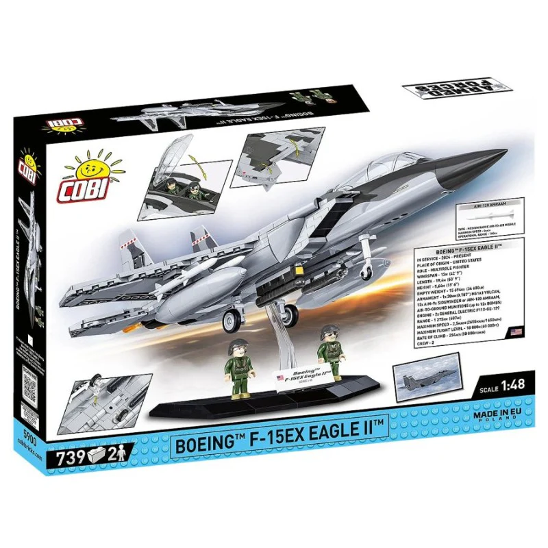 Armed Forces - Boeing F-15X Eagle II (739 Pcs) - Store Pickup Only - Image 2