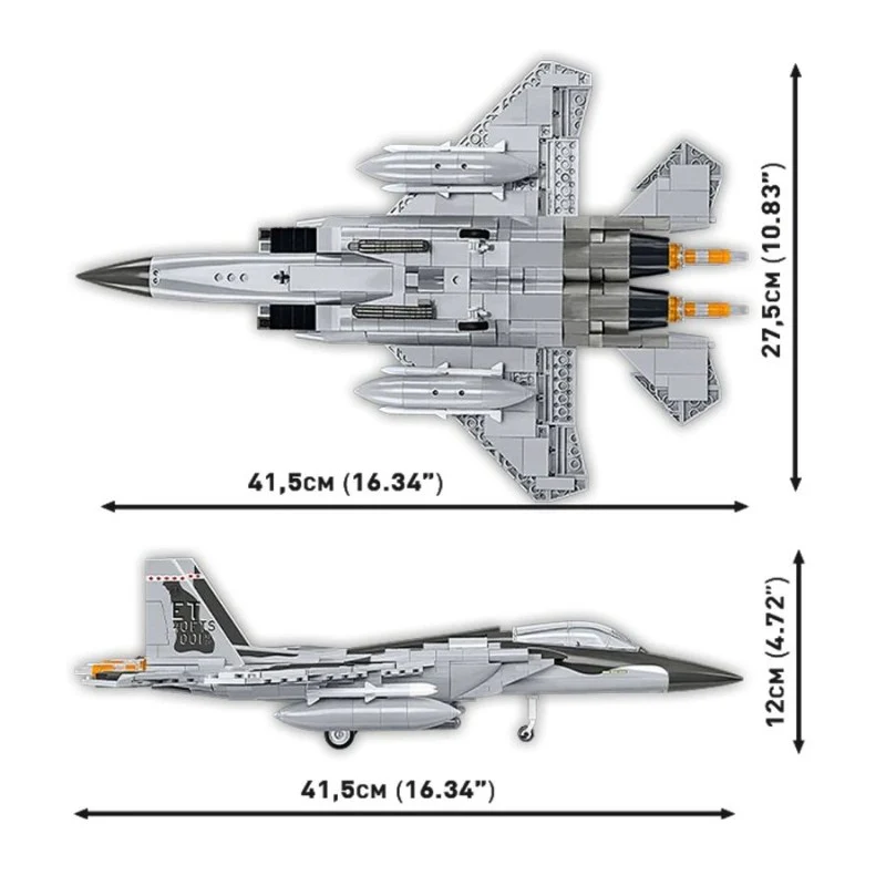 Armed Forces - Boeing F-15X Eagle II (739 Pcs) - Store Pickup Only - Image 4