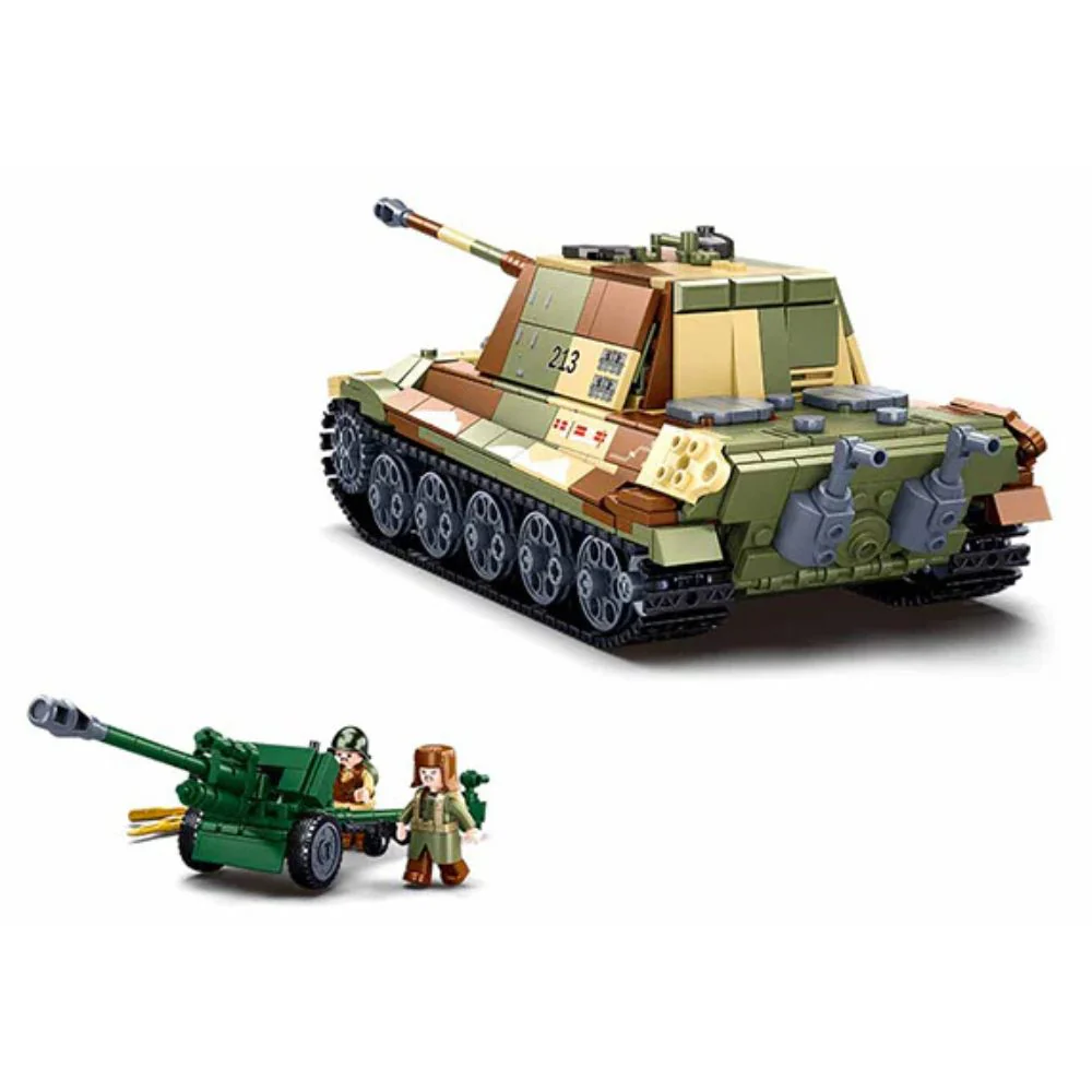 Army Battle of Budapest - The King Tiger Heavy Tank 930 Pieces Ages 6+ C8 - Image 3