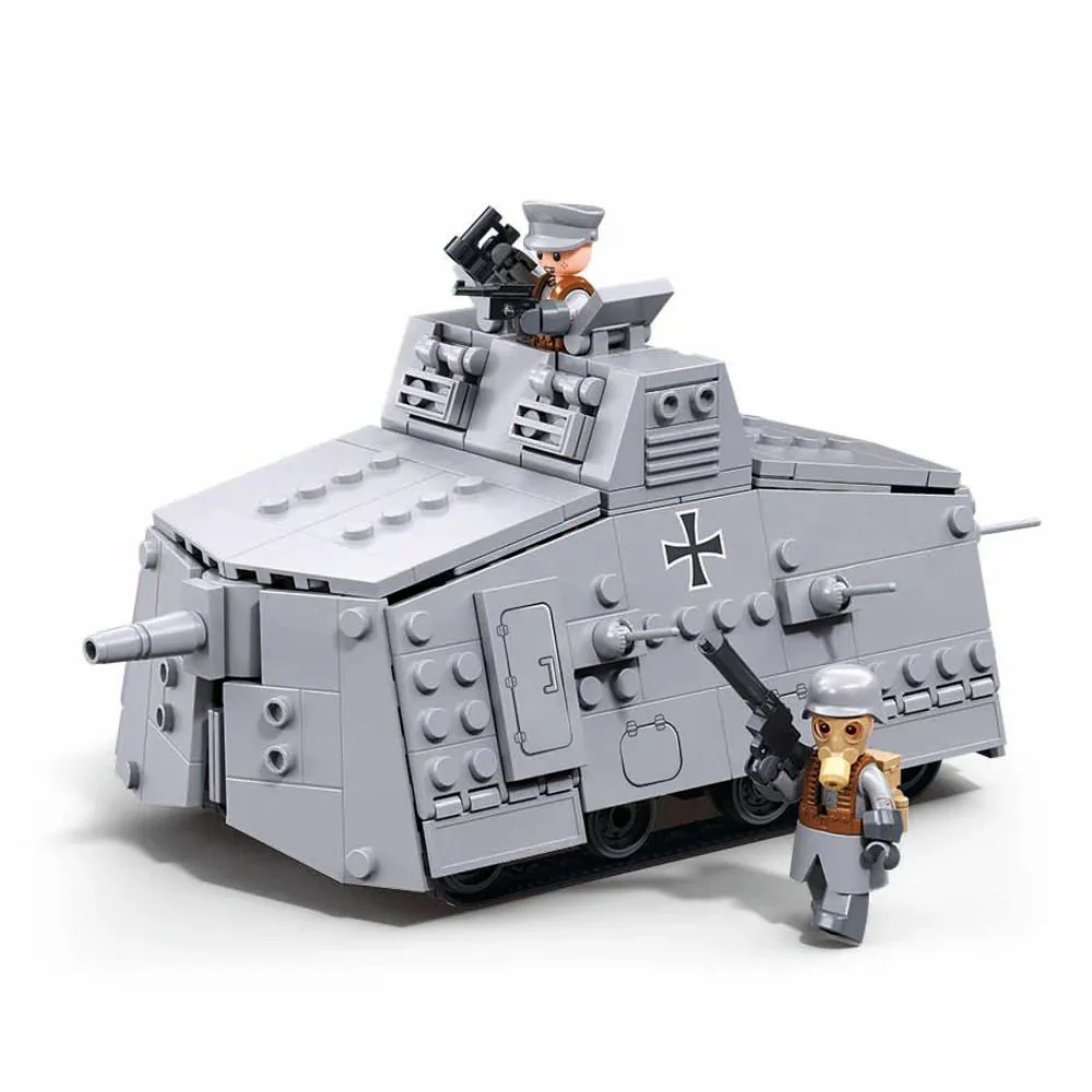 Army WW1 A7V Tank Offensive 506 Pieces C12 - Image 2