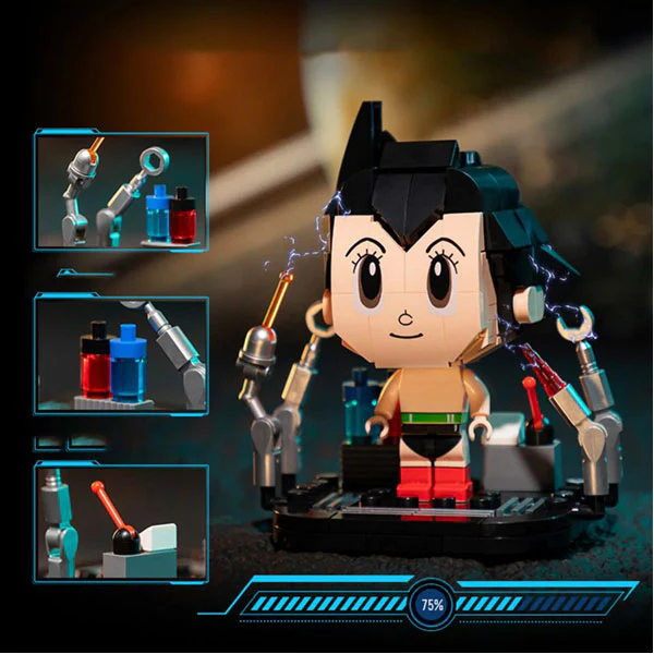 Astro Boy - Mini Astro Boy Building Block Construction Set (125 Pieces) - Image 3