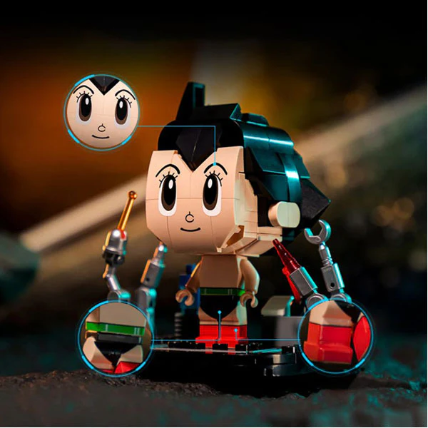 Astro Boy - Mini Astro Boy Building Block Construction Set (125 Pieces) - Image 4