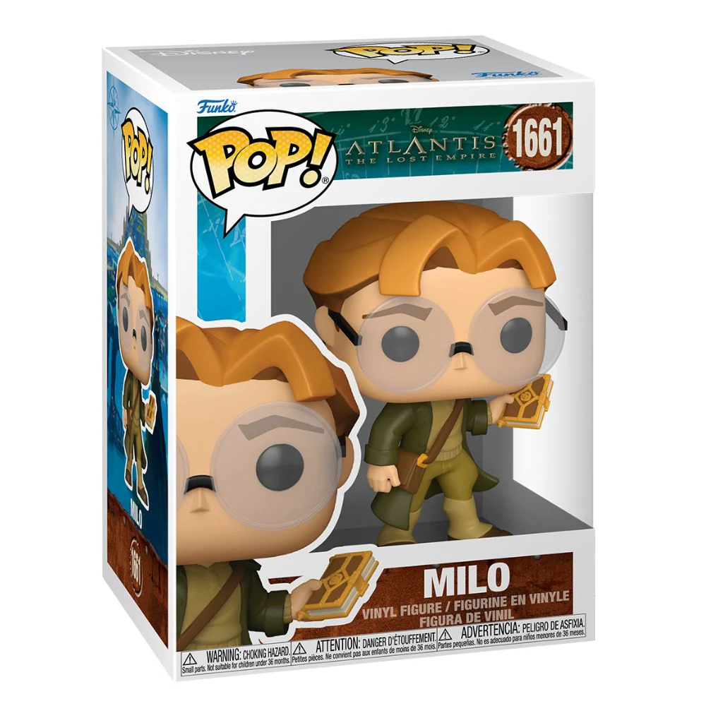 Atlantis: The Lost Empire (2001) - Milo Pop! Vinyl - Image 2
