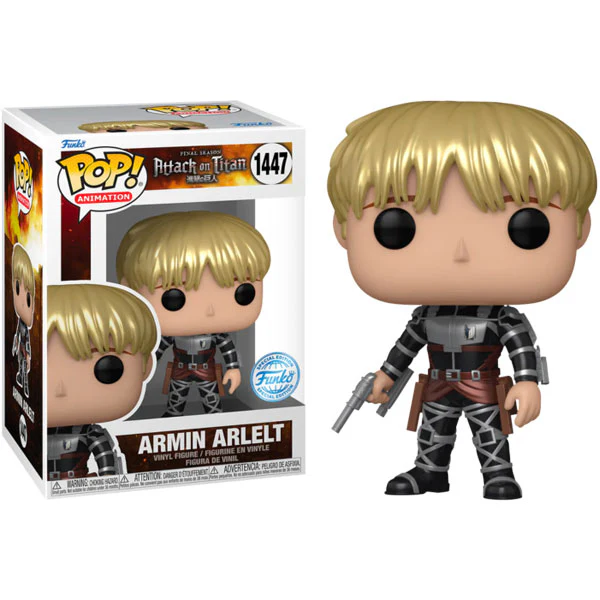 Attack on Titan - Armin Arlert Season 5 US Exclusive Metallic Pop! Vinyl - Image 3