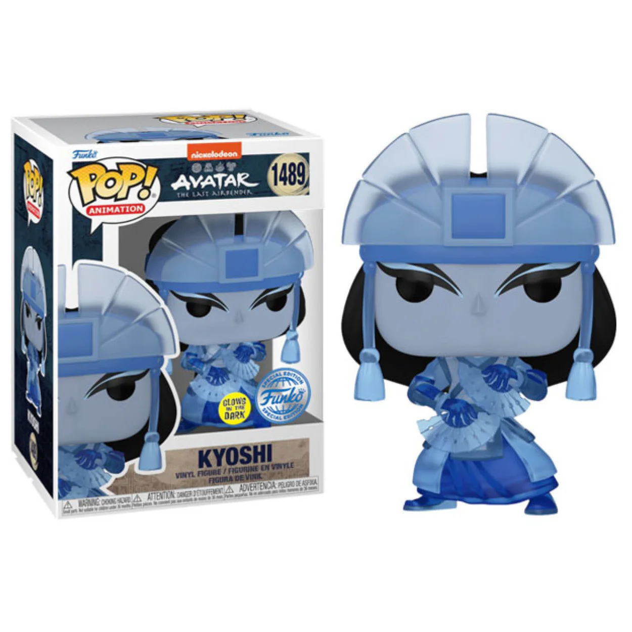 Avatar the Last Airbender - Kyoshi (Spirit) US Exclusive Glow Pop! Vinyl - Image 4