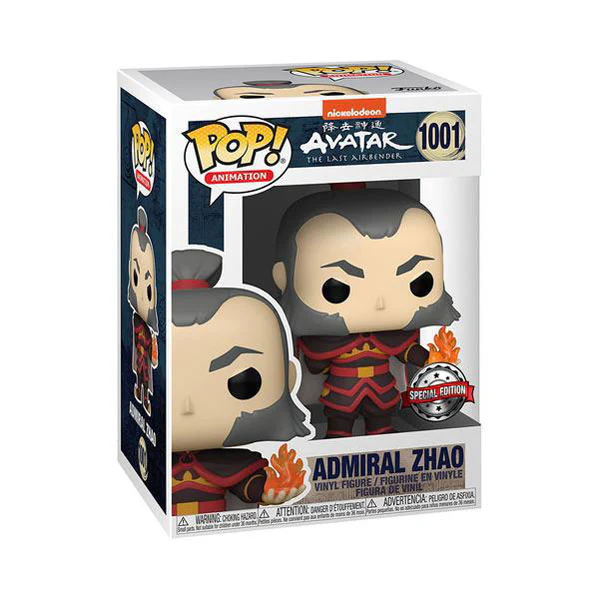 Avatar: The Last Airbender - Zhao with Fireball Glow US Exclusive Pop! Vinyl - Image 3