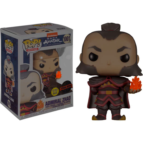 Avatar: The Last Airbender - Zhao with Fireball Glow US Exclusive Pop! Vinyl - Image 4