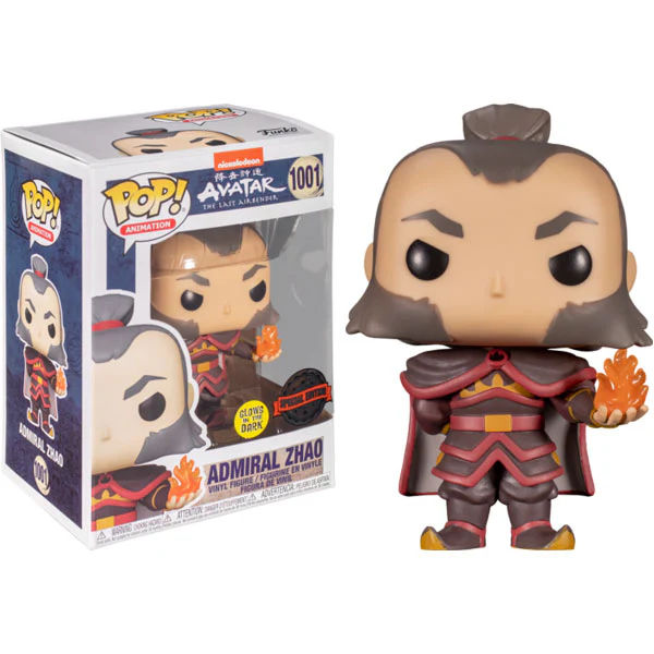 Avatar: The Last Airbender - Zhao with Fireball Glow US Exclusive Pop! Vinyl - Image 5
