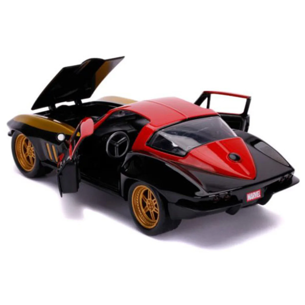 Avengers - Black Widow with 1966 Chevy Corvette 1:24 Scale Hollywood Ride - Image 3
