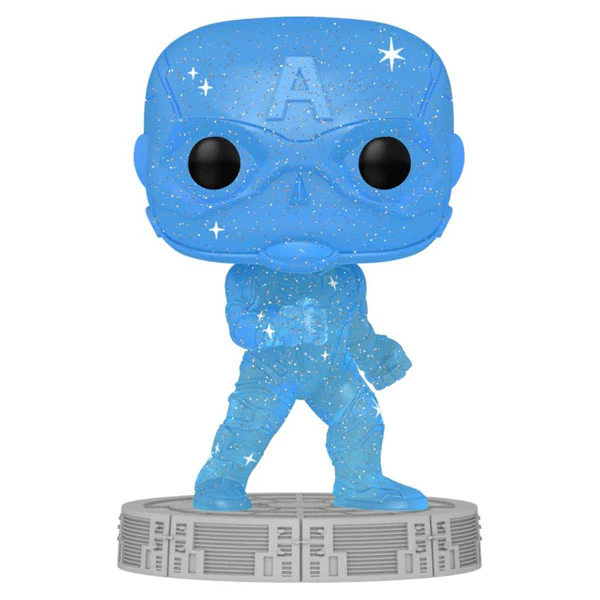 Avengers - Captain America Infinity Saga Blue (Artist) Pop! Vinyl with Protector