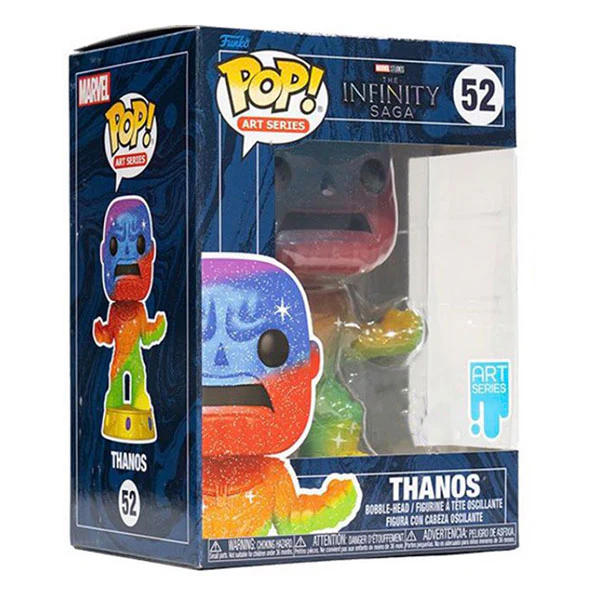 Avengers - Thanos Infinity Saga Rainbow Metallic (Artist) Pop! Vinyl with Protector - Image 2