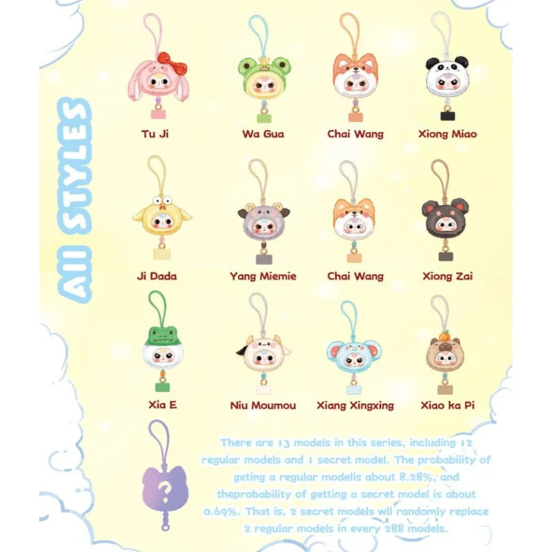 Baby Three - Phone Strap Plush Blind Box ( 1 Unit ) - Image 7