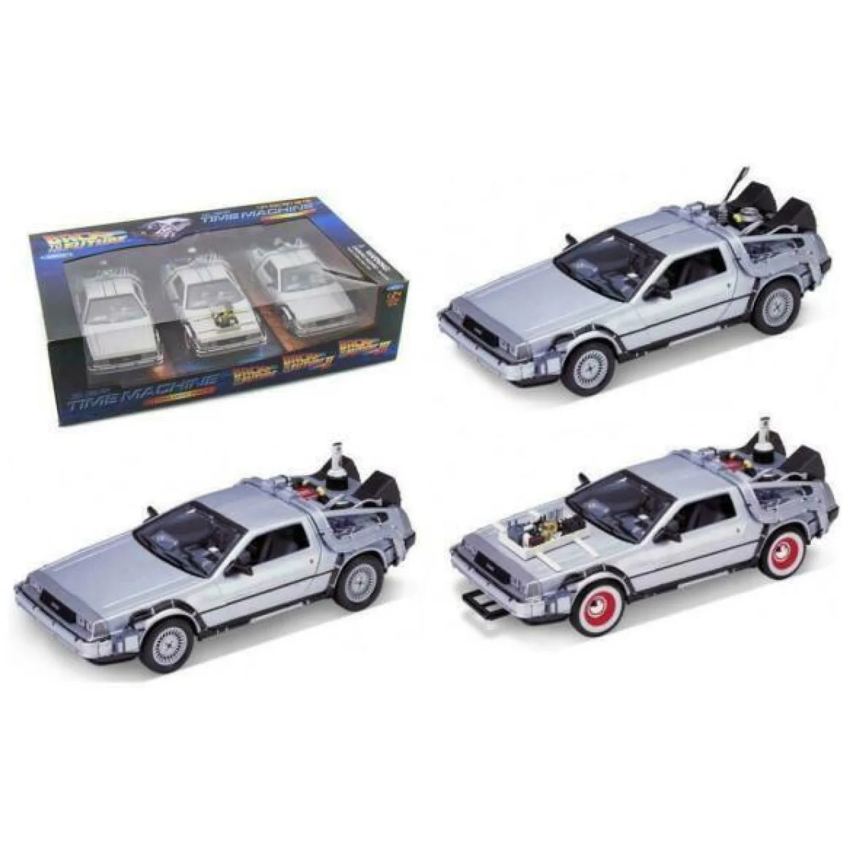 Back to the Future - DeLorean 1:24 Trilogy Gift (Set of 3) - Image 2