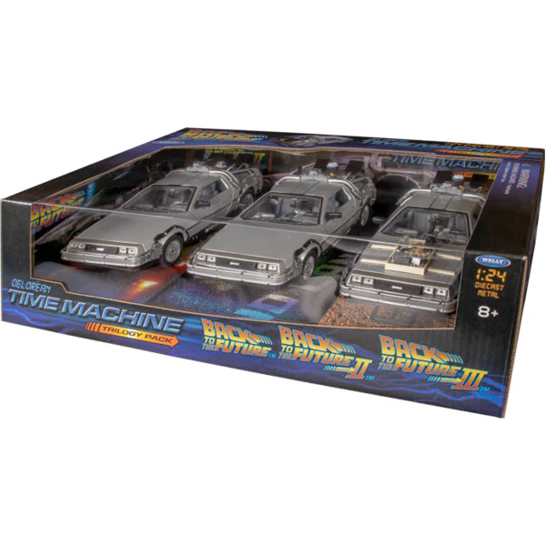 Back to the Future - DeLorean 1:24 Trilogy Gift (Set of 3) - Image 3