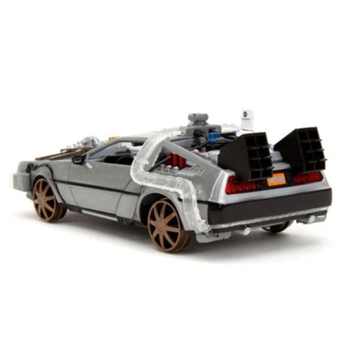 Back to the Future 3 - Delorean 1:24 Diecast Vehicle (with Lights) - Image 11