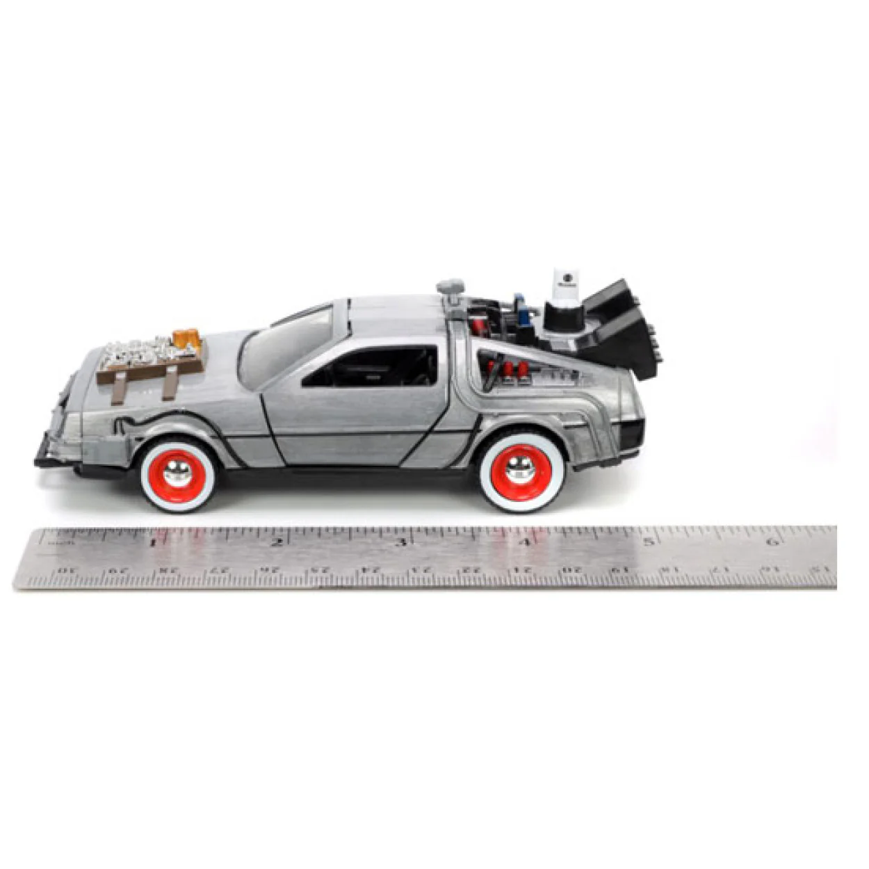 Back to the Future Part III - DeLorean Time Machine 1:32 Scale Hollywood Ride - Image 4