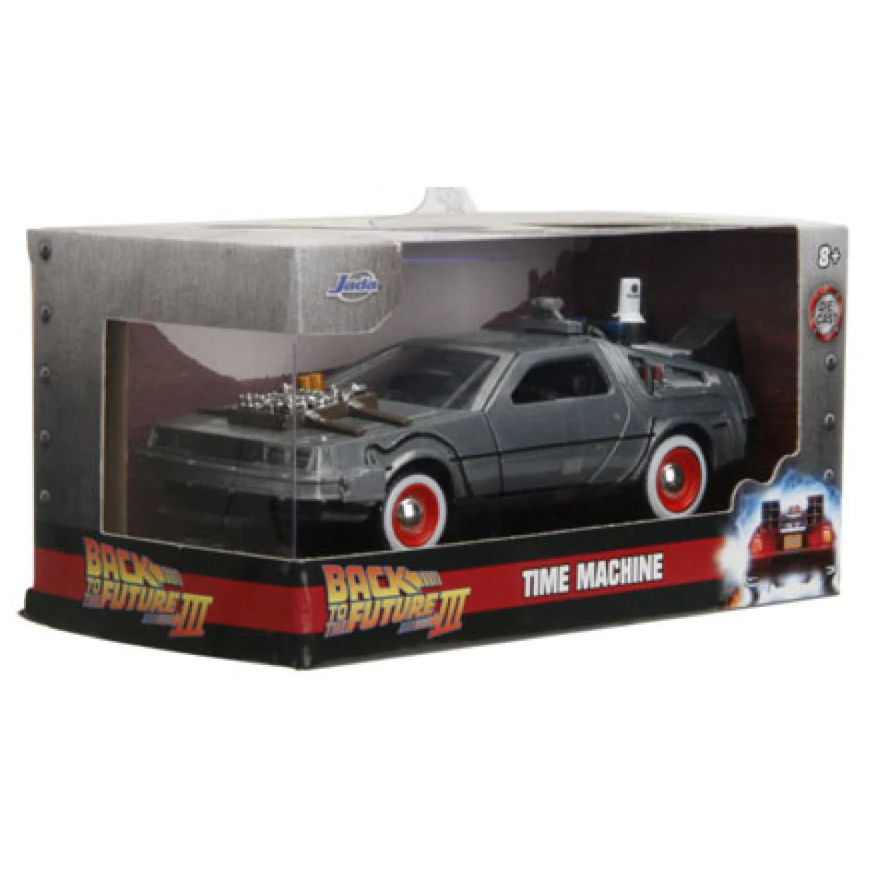 Back to the Future Part III - DeLorean Time Machine 1:32 Scale Hollywood Ride - Image 7