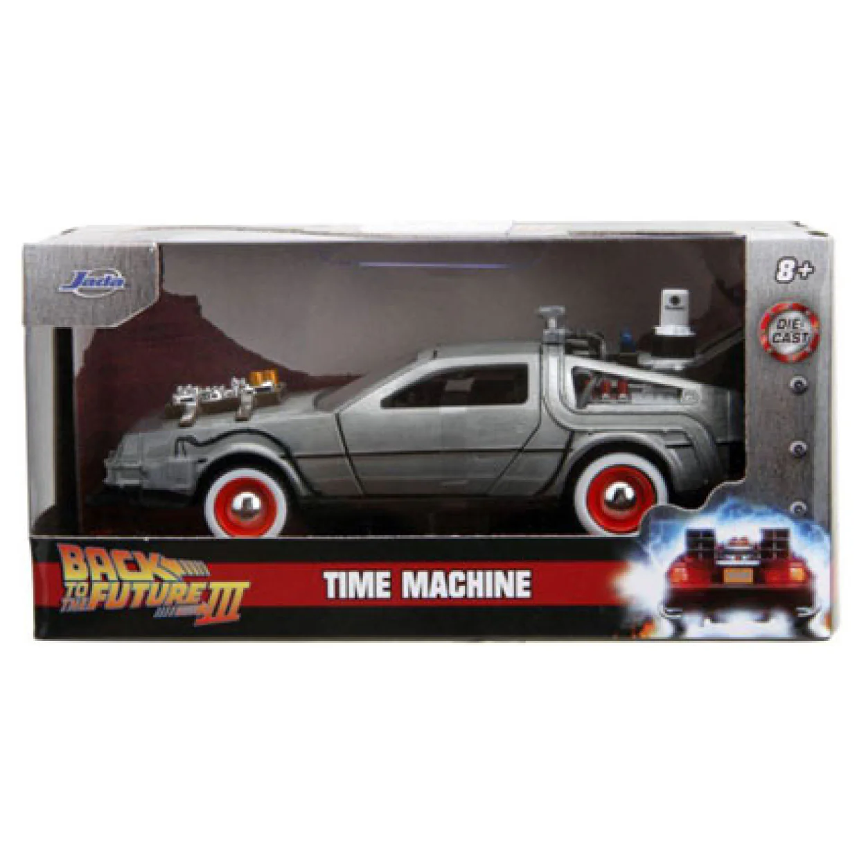 Back to the Future Part III - DeLorean Time Machine 1:32 Scale Hollywood Ride - Image 8
