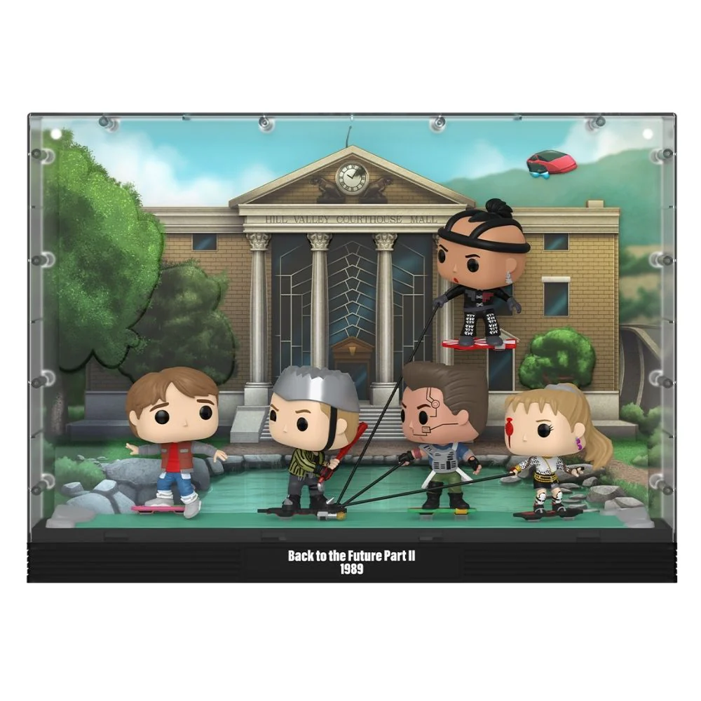 Back to the Future - Hoverboard Chase Scene US Exclusive Pop! Moment Deluxe - Image 2