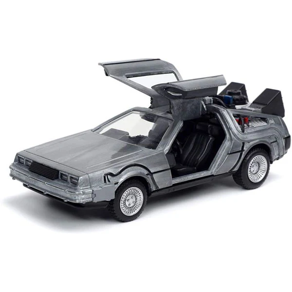 Back to the Future - DeLorean Time Machine Free Rolling 1:32 Scale Hollywood Ride - Image 2