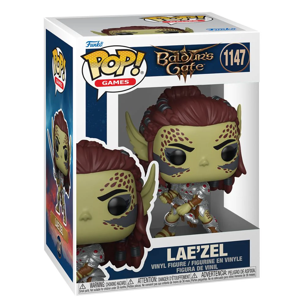 Baldur's Gate 3 - Lae'zel with Sword Pop! Vinyl - Image 2