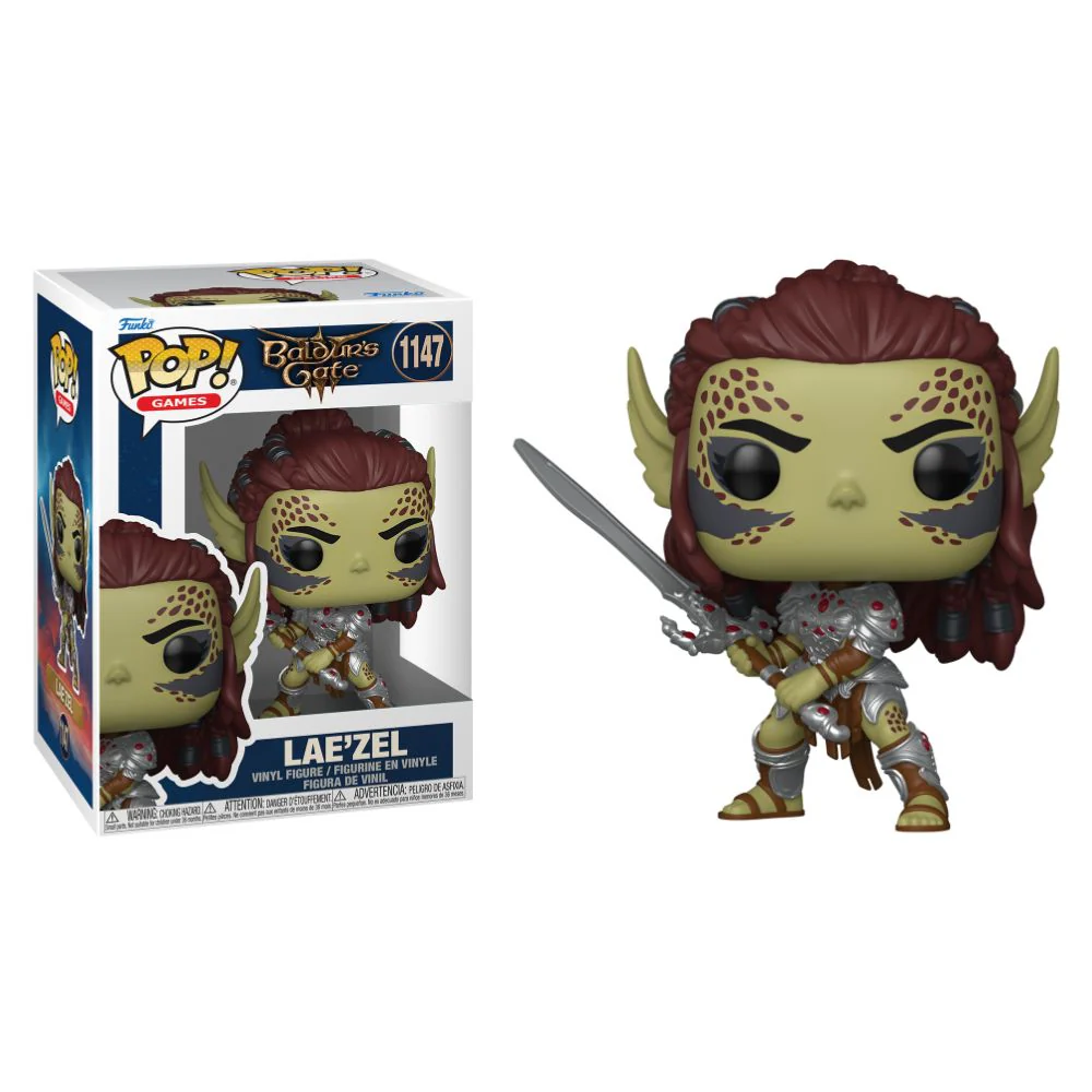 Baldur's Gate 3 - Lae'zel with Sword Pop! Vinyl - Image 3