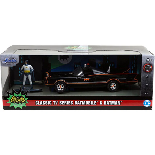 Batman (1966) - Batmobile with Figure 1:32 Scale Hollywood Ride - Image 6