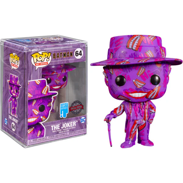 Batman (1989) - Joker (Artist Series) US Exclusive Pop! Vinyl - Image 3