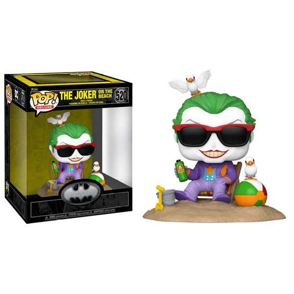 Batman 85th Anniversary - Joker Beach (1989) Pop! Deluxe - Image 3