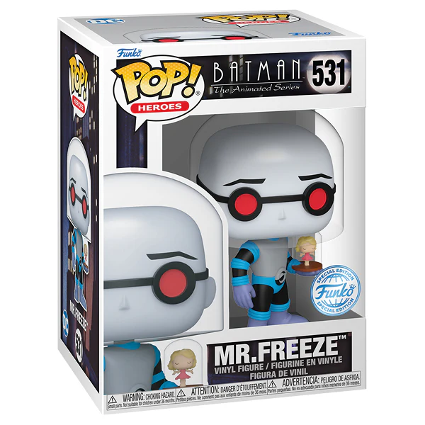 Batman (Animated Series) - Mr Freeze US Exclusive Pop! Vinyl - Image 2