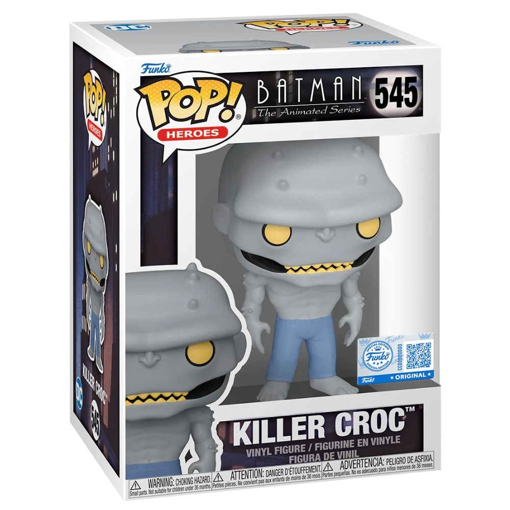 Batman: Animated - US Exclusive Killer Croc Pop! Vinyl - Image 2