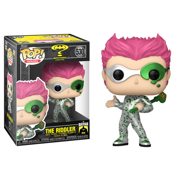 Batman Forever - The Riddler 85th Batman Anniversary Metallic Pop! Vinyl - Image 3