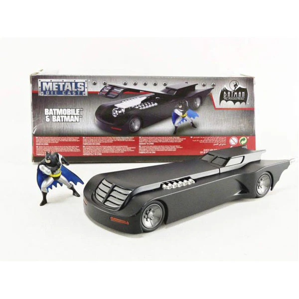 Batman - The Animated Series - Batmobile 1:24 Scale Diecast Vehicle - Image 6