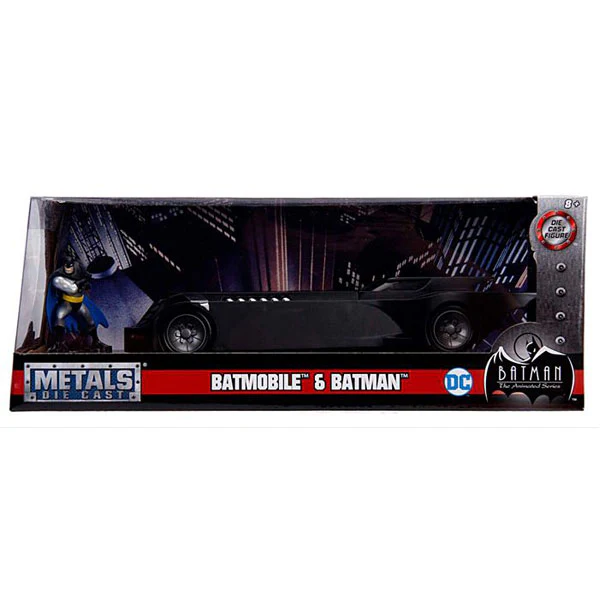 Batman - The Animated Series - Batmobile 1:24 Scale Diecast Vehicle - Image 7
