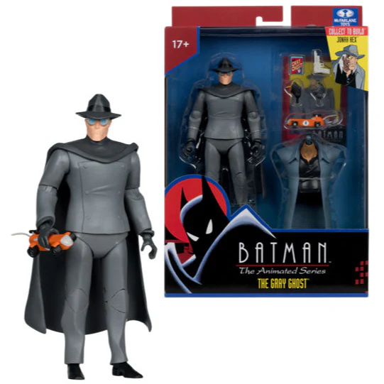 Batman: The Animated Series - The Grey Ghost 6 Inch McFarlane Action Figure - Image 3