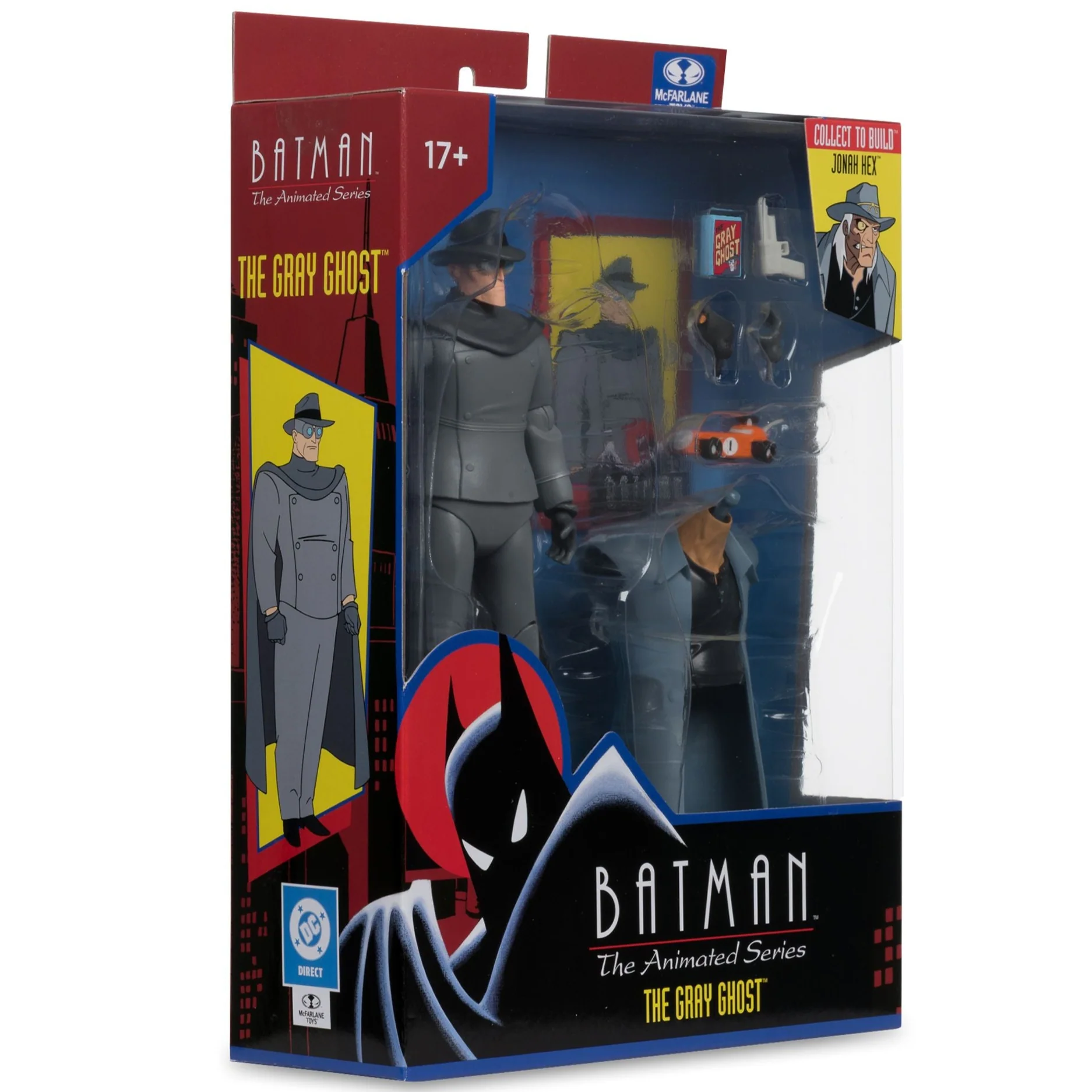Batman: The Animated Series - The Grey Ghost 6 Inch McFarlane Action Figure - Image 4